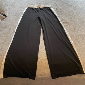 ZARA double waist wide leg pants, size L